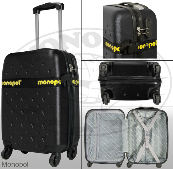 Чемодан Monopol черный Maxi
