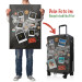 Чемодан Hauptstadtkoffer BLNBAG World Polaroid Black Средний  