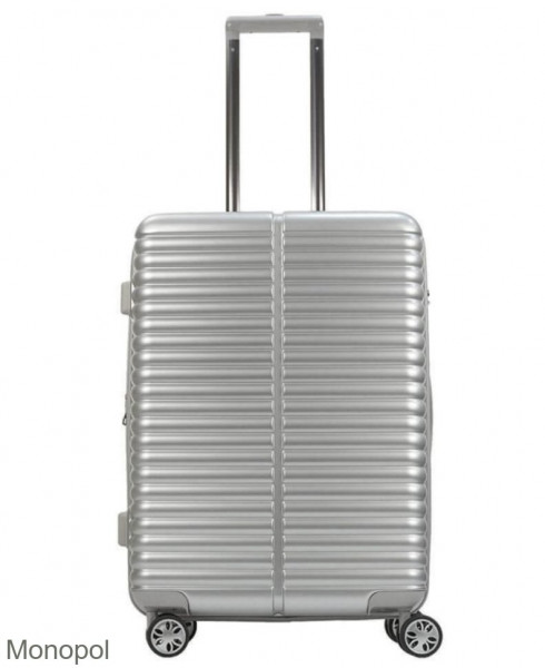Чемодан "Lyon" Silver Midi