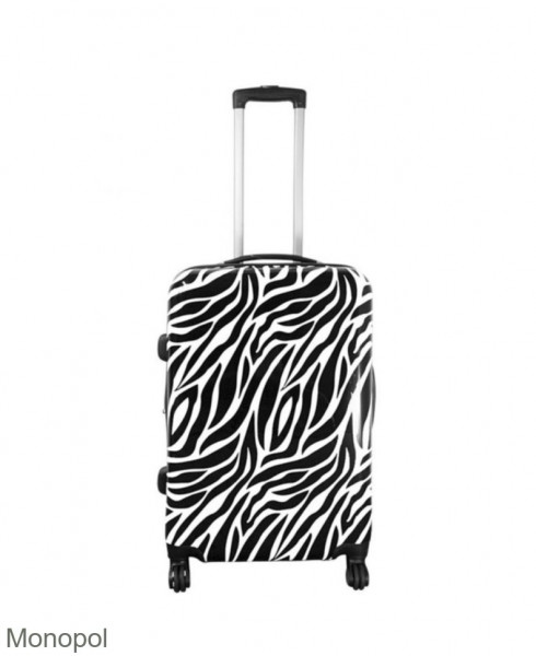 Чемодан Monopol Zebra Midi