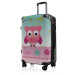 Чемодан Hauptstadtkoffer BLNBAG Eule Pink Средний 