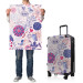 Чемодан Hauptstadtkoffer BLNBAG Bird Love Blau Средний   