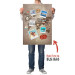 Чемодан Hauptstadtkoffer BLNBAG World Polaroid Braun Средний   